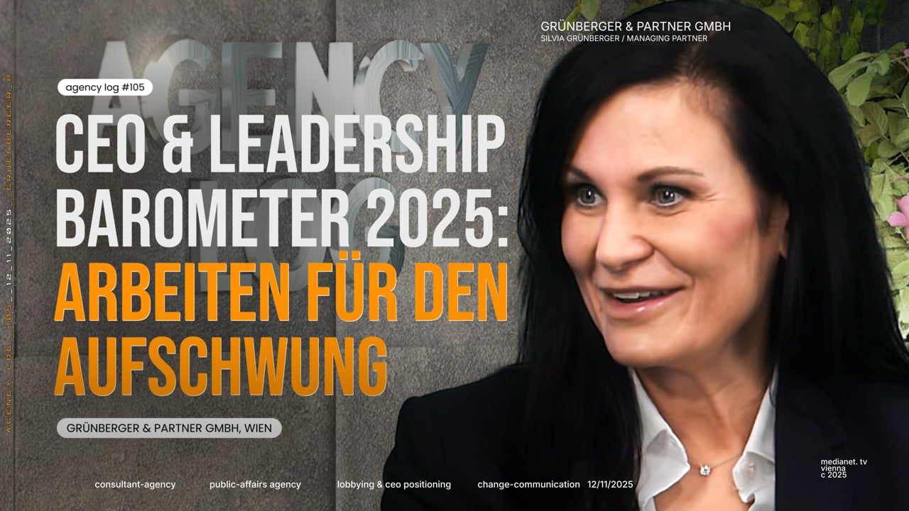 Grünberger &#038; Partner GmbH – CEO &#038; Leadership Barometer 2025 – Arbeiten für den Aufschwung