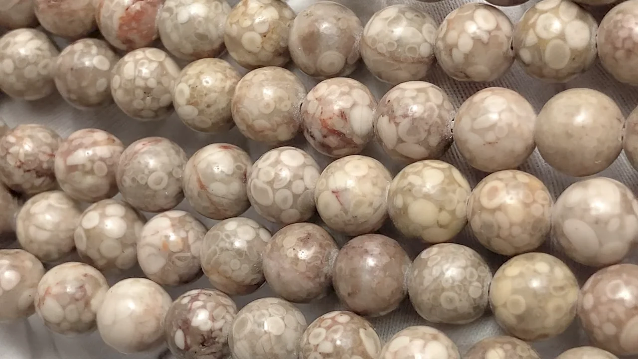 マイファナイト ラウンド8mm 1連｜天然石ビーズの卸問屋・通販ケンケン