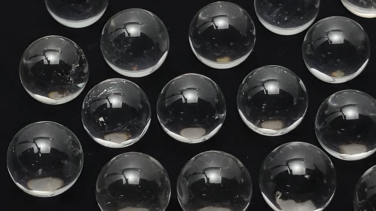 クリスタル（天然水晶） スフィア・ラウンド13mm 1個｜天然石ビーズの