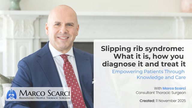 Slipping rib syndrome