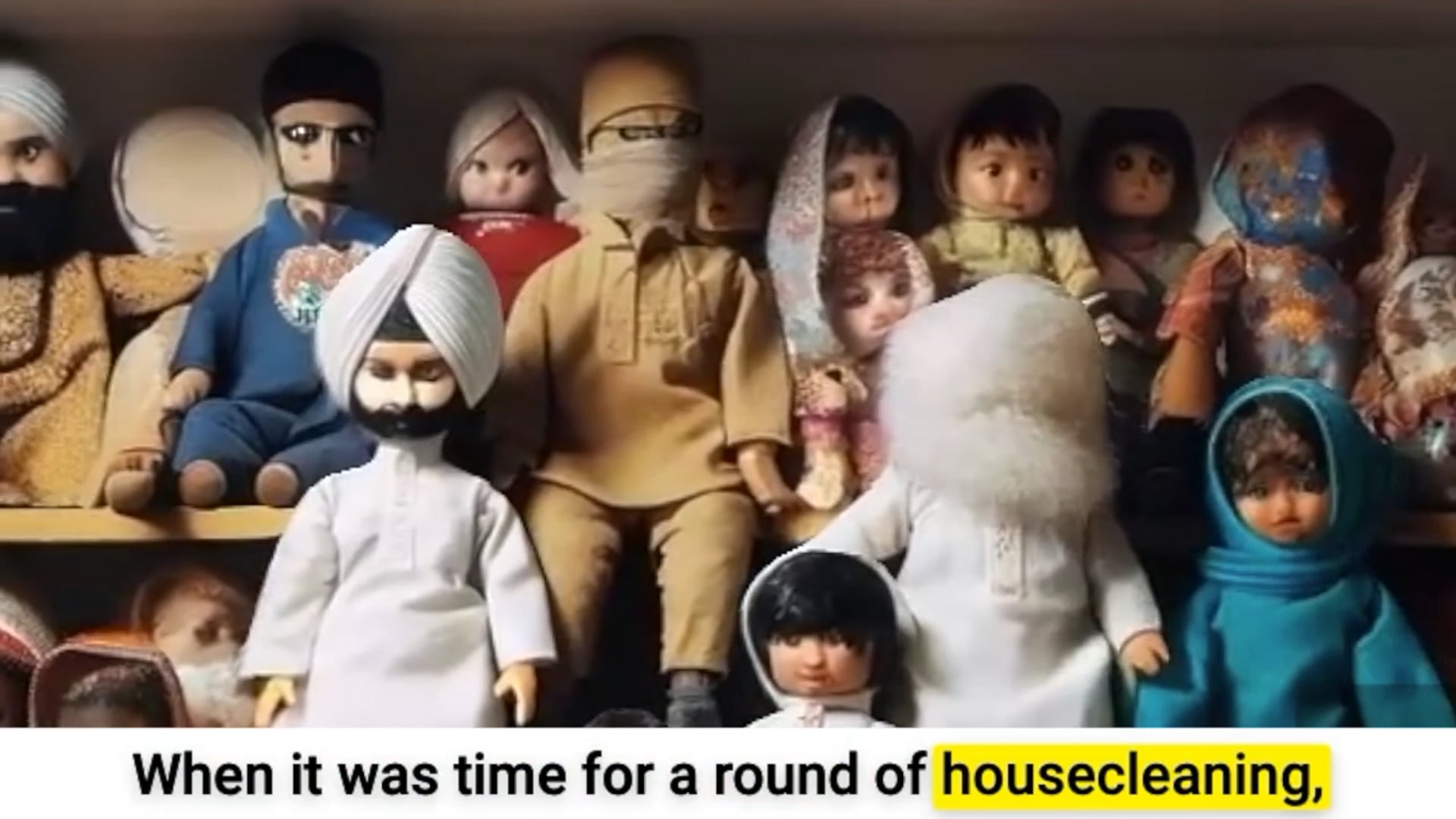 Bhajan Doll and the Painter