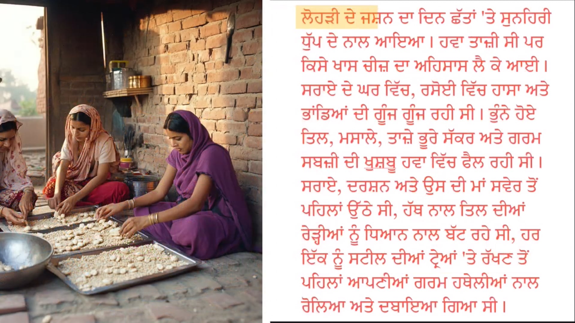 ਲੋਹੜੀ ਅਤੇ ਛੋਟਾ ਰਾਜਕੁਮਾਰ