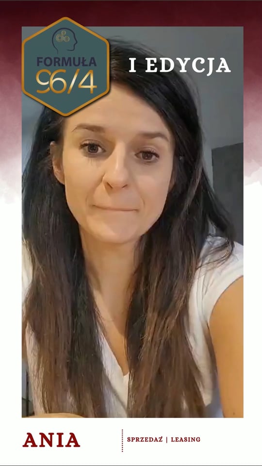 Ania, opinia o Formule 96/4