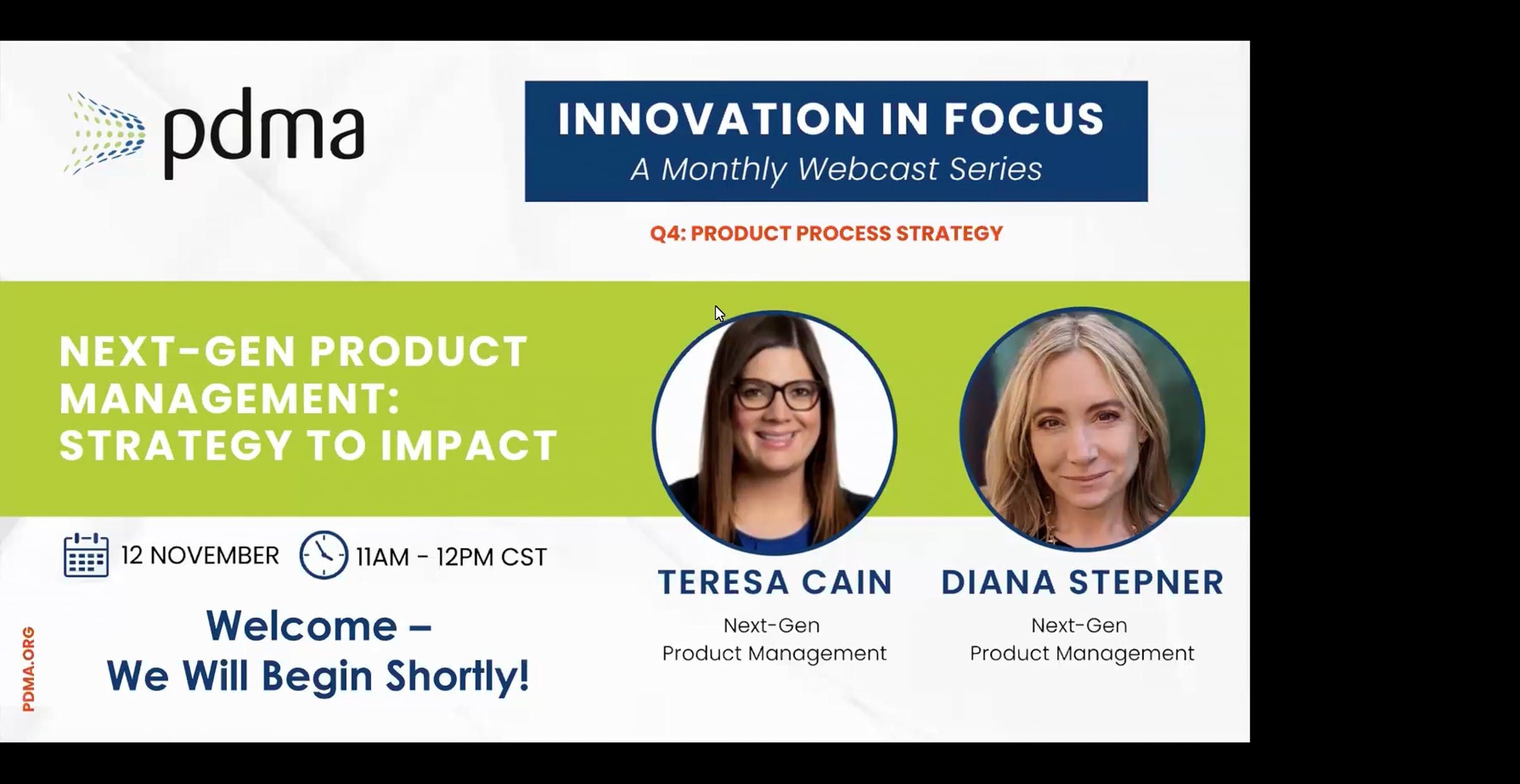 PDMA Webcast: Next-Gen Product Management: Strategy to Impact | Videos ...