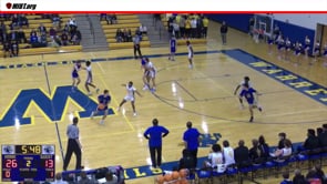 Drive to the basket with foul called by Trail on the floor.  Appears to be continuous motion and shot attempt