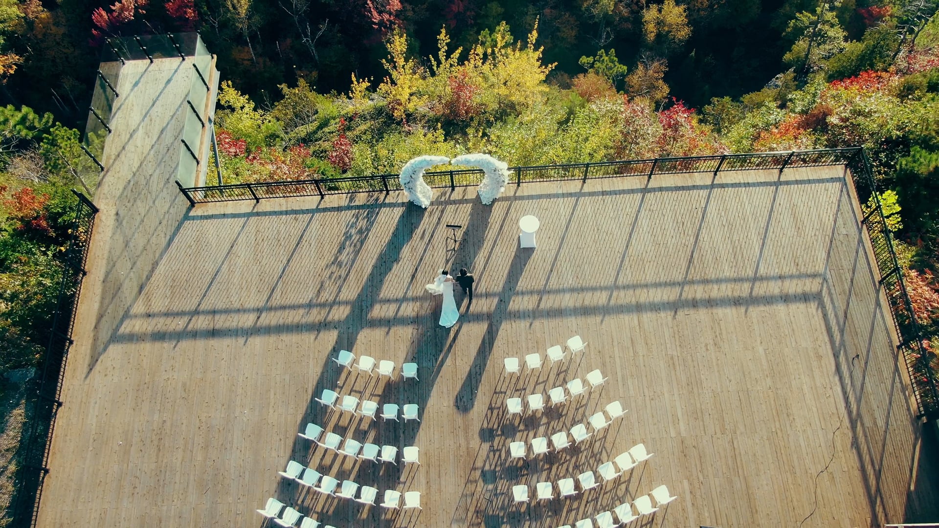 Yue and Xu Québec Wedding Film at Auberge La Montagne Coupée