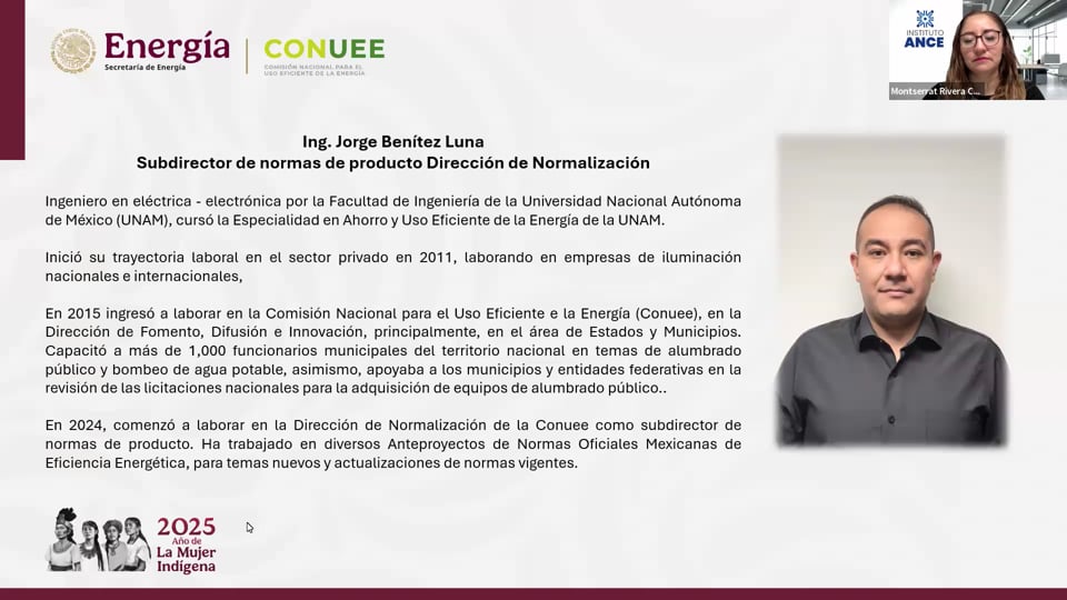 PROY-NOM-034-ENER-2025, Eficacia luminosa de lámparas tubulares de diodos emisores de luz (LED