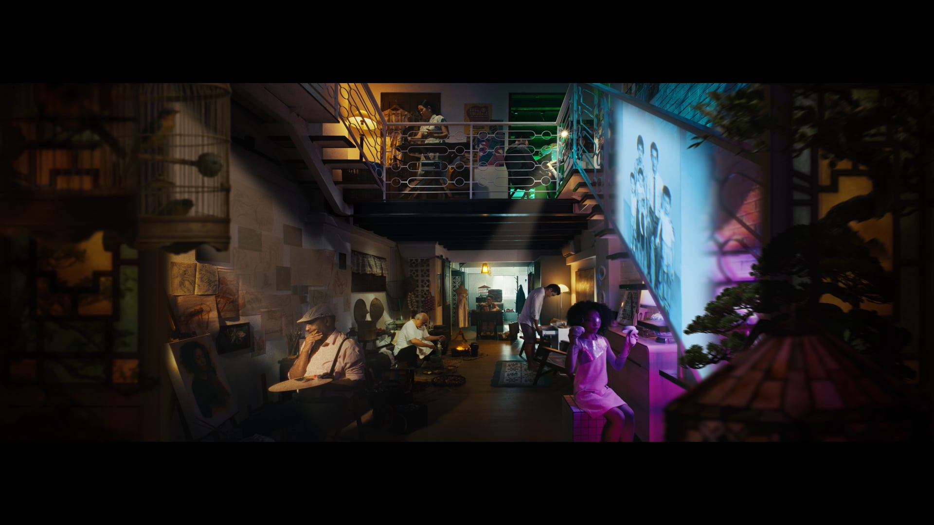 Holding Time Gently - Bank of Singapore SG60 (By Sarah Choo)