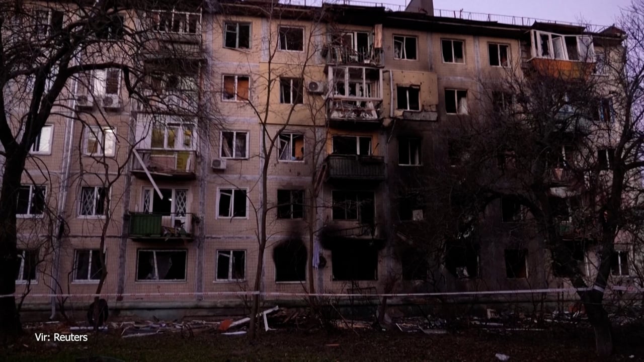 Nov silovit nočni ruski napad na Kijev