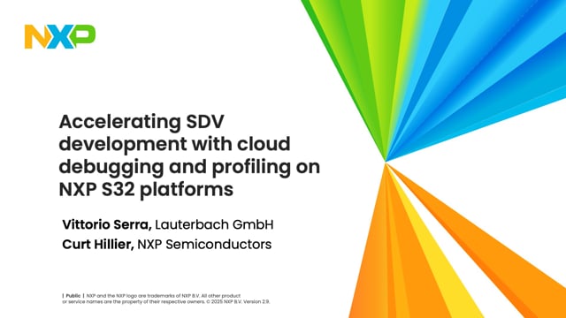 Accelerating SDV development with cloud debugging and profiling on NXP S32 platforms