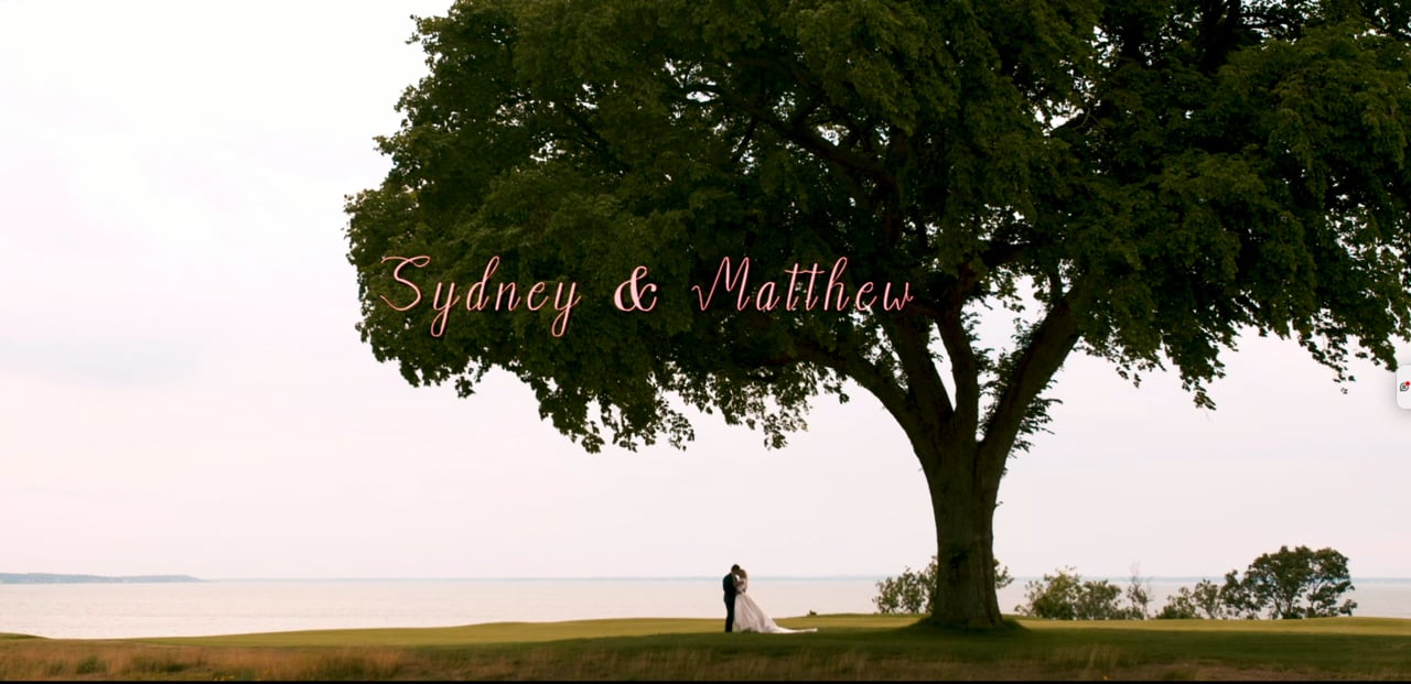 Sydney and Matt wedding film
