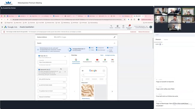 Keyword-Auswahl für B2B, wie man mehr Anrufe über Google Ads generiert, PMax-Kampagnen: Setup & Skalierung, Google Ads-Konto wegen Compliance gesperrt & ROAS bricht nach Budget-Erhöhung ein mit Michael Klein vom 13.11.25