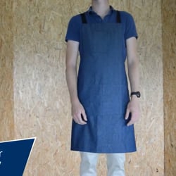 Vidéo: Tablier restauration en jean BARRY