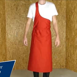 Vidéo: Tablier professionnel boucher
