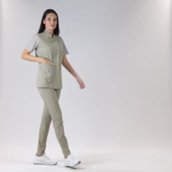Vidéo: Veste de cuisine femme stretch respirante DELLA