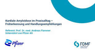 Kardiale Amyloidose im Praxisalltag – Früherkennung und Handlungsempfehlungen