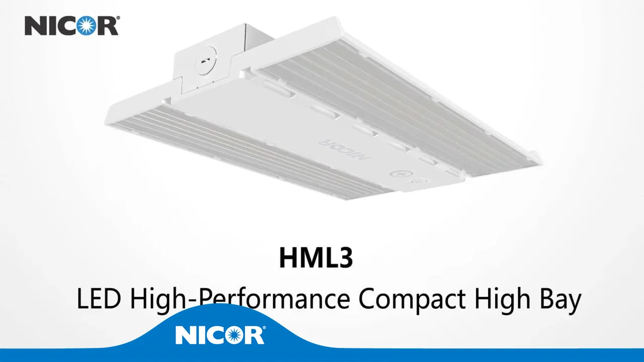 HML3 – LED High-Performance High Bay – NICOR Lighting
