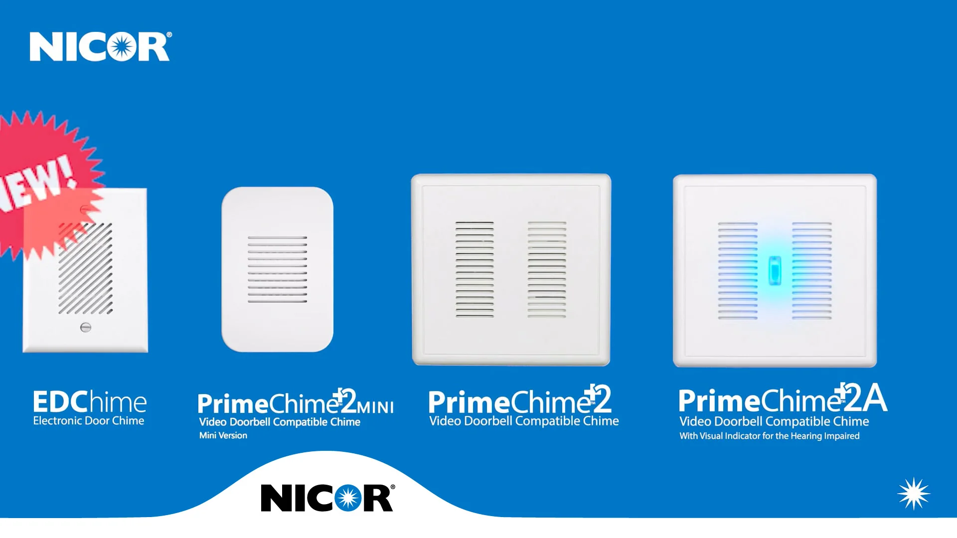 nicoページ EDC – Single-Gang Electronic Door Chime – NICOR Lighting