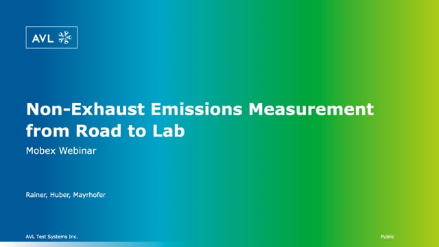 Non-exhaust emissions measurement: from road to lab