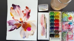 Petal - Guided Paint-Along - Bearded Iris