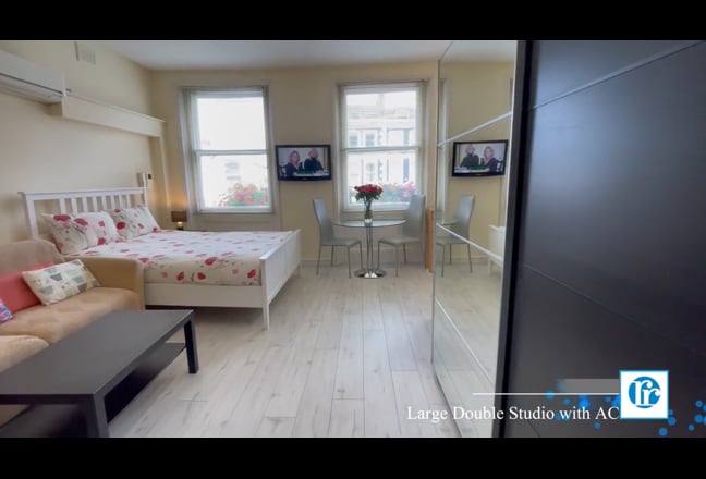 Furnished Large Double Studio Flat 📍SW7 Main Photo