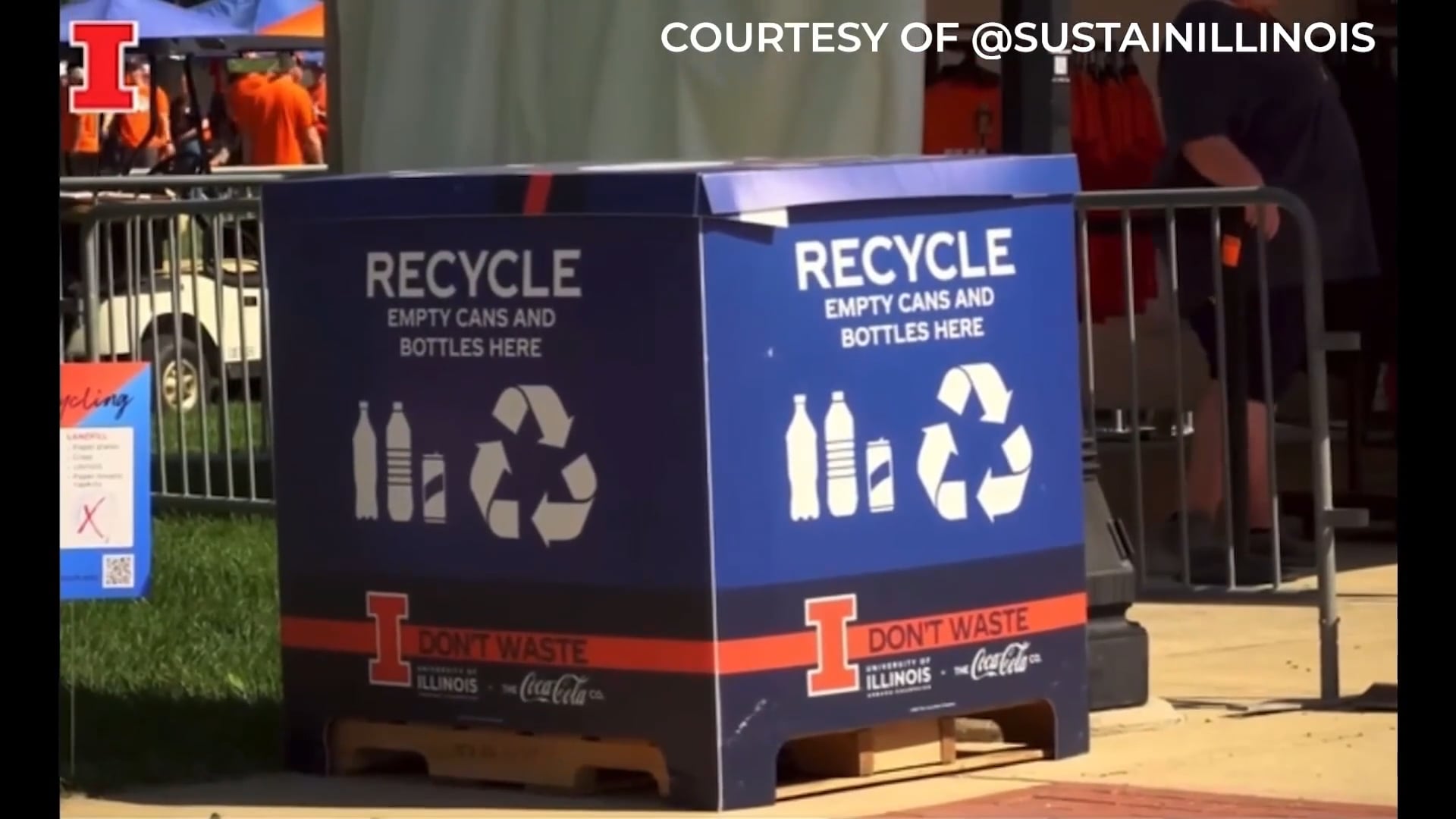 Zero Waste Game Day: iSEE Leads the Charge