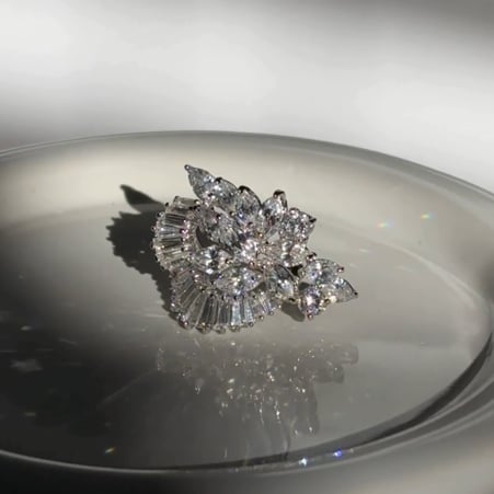 EARRING ARRAY OF MARQ W/BAG SET DN CRV 1 SIDE - EF193/CZ