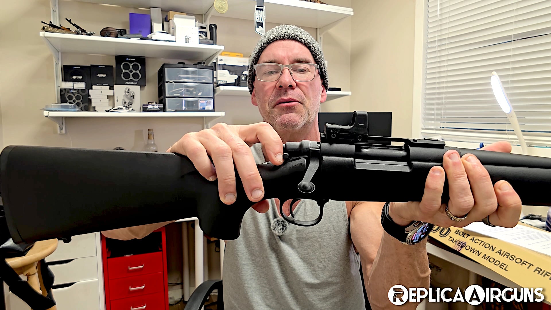 KJWorks M700 Take Down Gas Airsoft Sniper Rifle Table Top Review