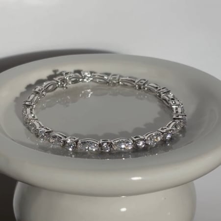 Marquise and Round Bracelet