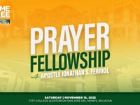 Bulacan Prayer Fellowship | November 15, 2025