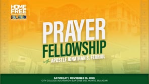 Prayer Fellowship | November 15, 2025