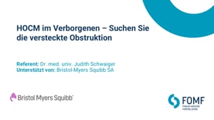 HOCM im Verborgenen – Suchen Sie die versteckte Obstruktion