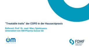 “Treatable traits” der COPD in der Hausarztpraxis