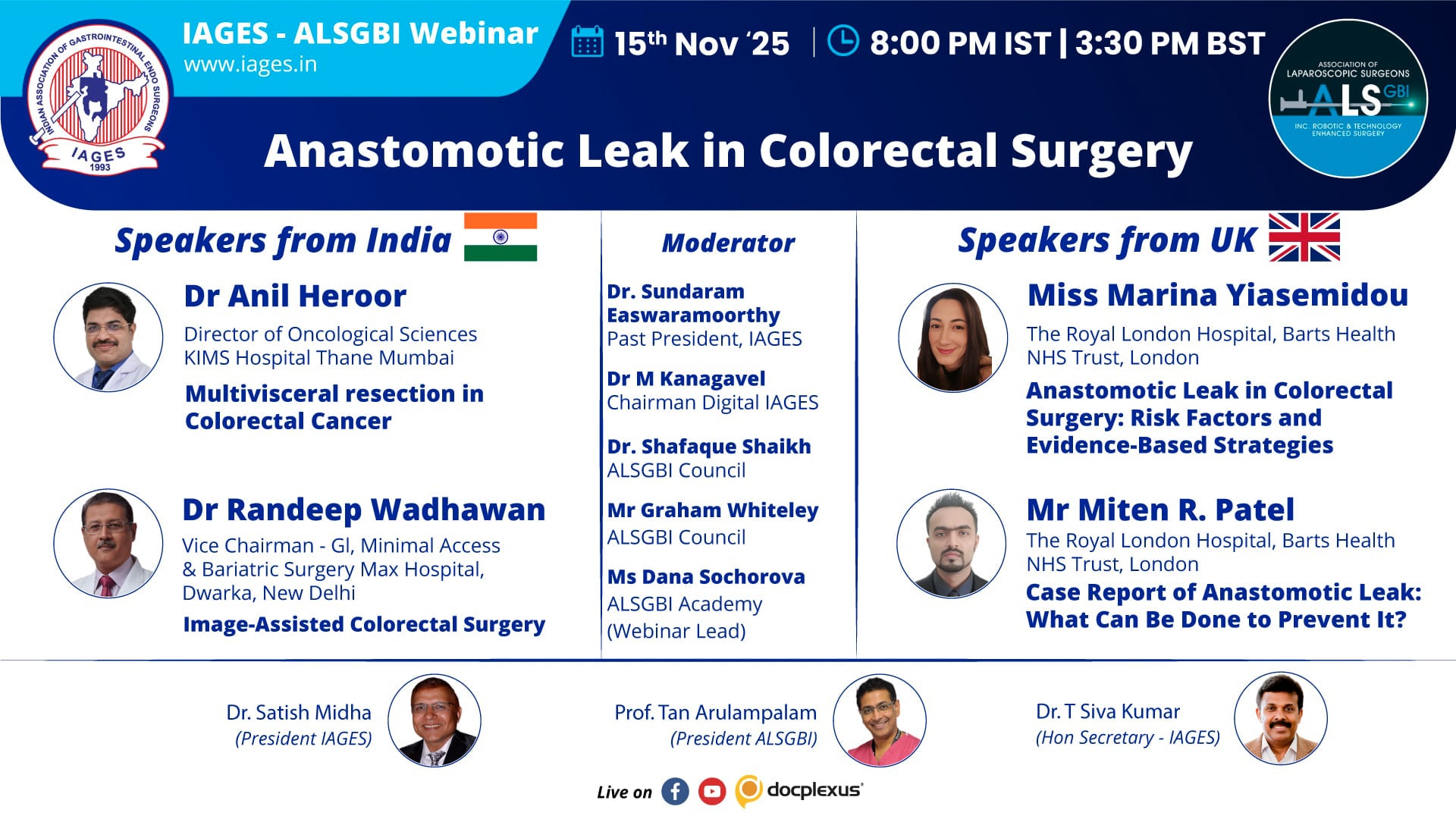 Anastomotic Leak in Colorectal Surgery