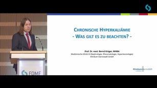 Chronische Hyperkaliämie – was gilt es zu beachten?
