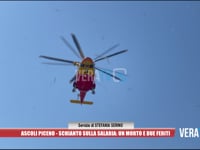 Ascoli Piceno - Schianto sulla Salaria, un morto e due feriti