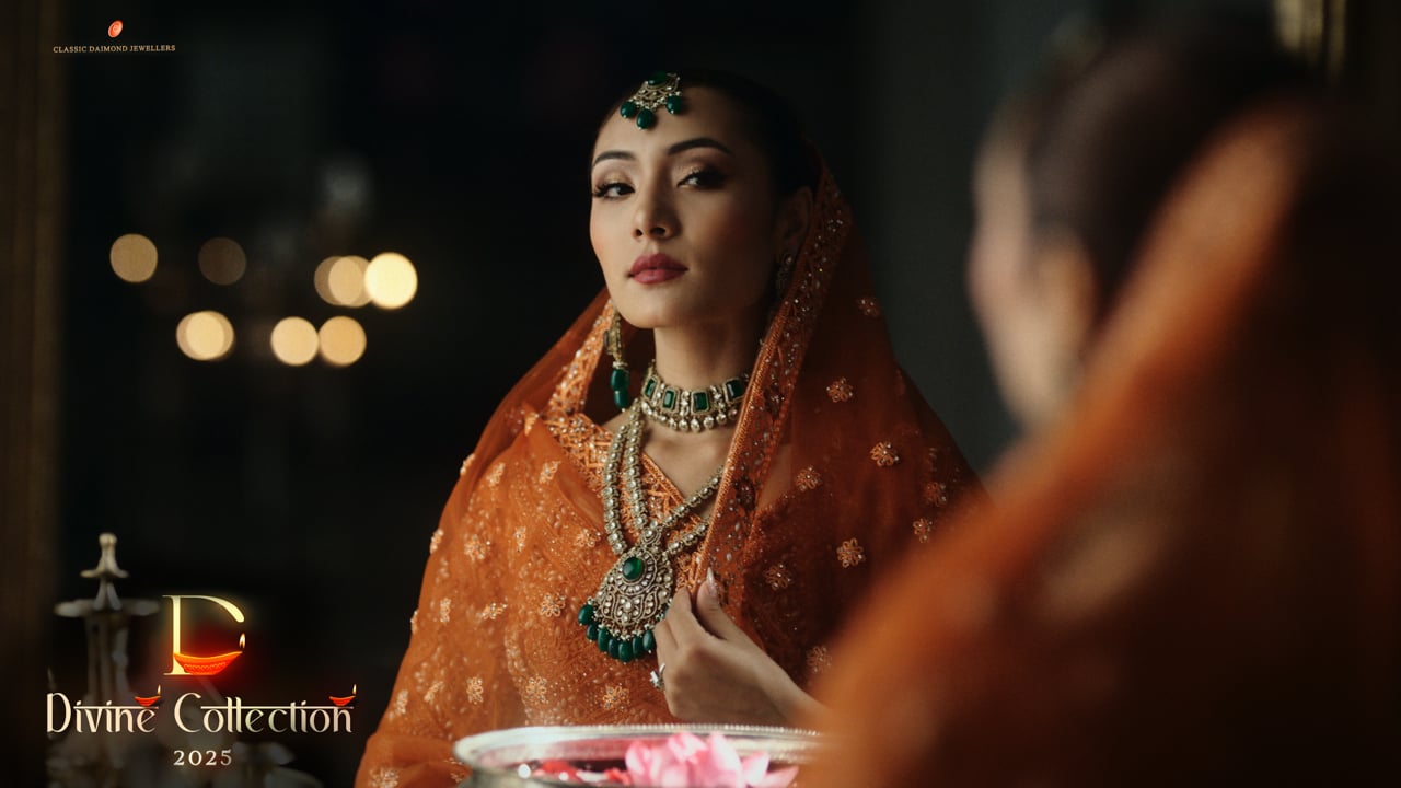 Divine Collection 2025 Commercial featuring Smriti Shrestha