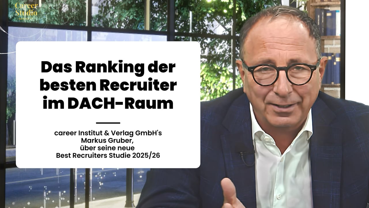 career Institut &#038; Verlag GmbH&#8217; – Das Ranking der besten Recruiter im DACH-Raum