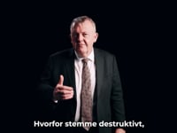 Løkke: Vil ødelægge Danmark
