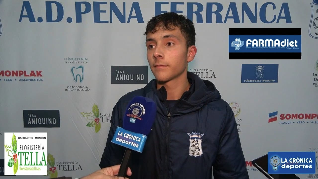 HUGO FERNÁNDEZ  (Jugador Ferranca) Peña Ferranca 1-2 San Agustín CD / Jor. 10 - Preferente Gr 1