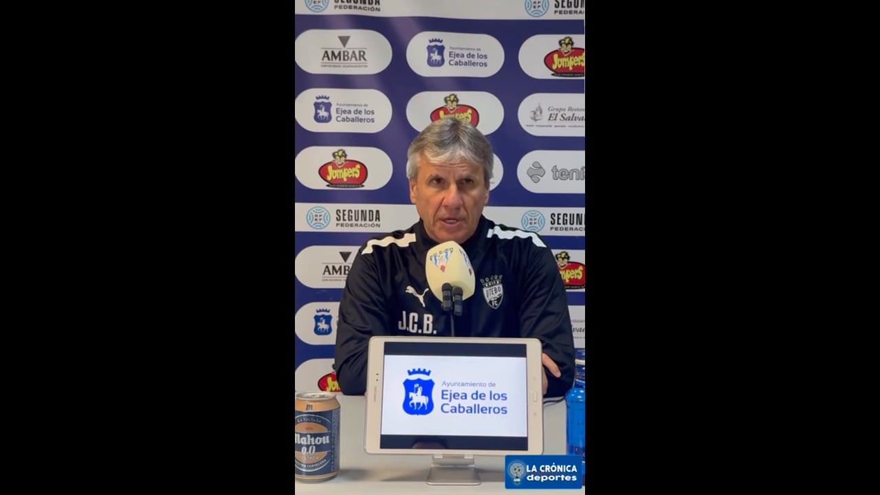 JUAN CARLOS BELTRÁN (Entrenador Utebo) SD Ejea 0-2 Utebo FC / Jor. 11 - Segunda Rfef / Gr 2 / Fuente: Facebook Utebo FC