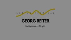 Georg Reider - Metaphysics of Light