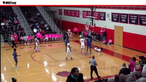 Long pass with drive to baseline.  Block called by Lead.  Block or Charge?