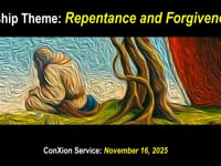Worship for November 16, 2025