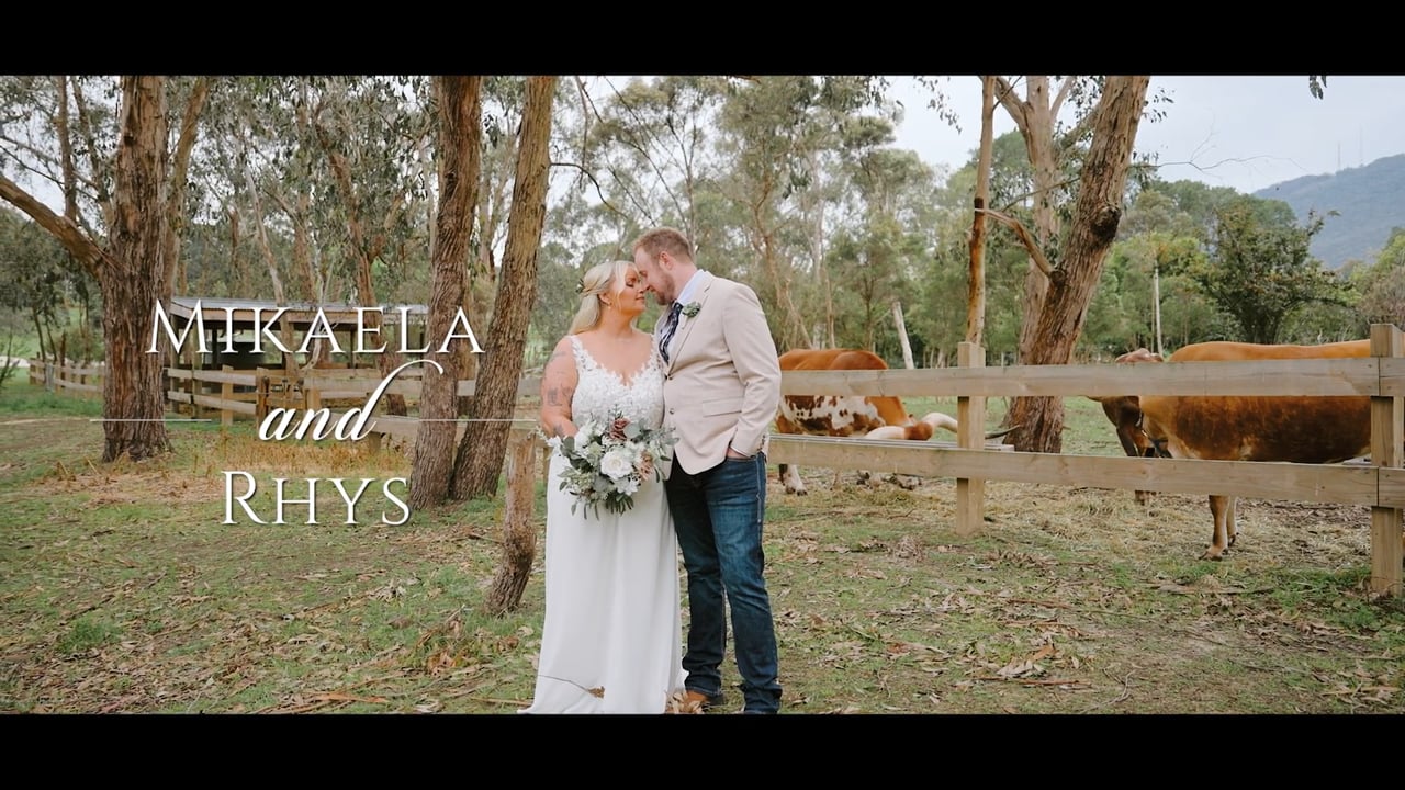 Iron Bark Station Wedding Video, Melbourne - Mikaela and Rhys