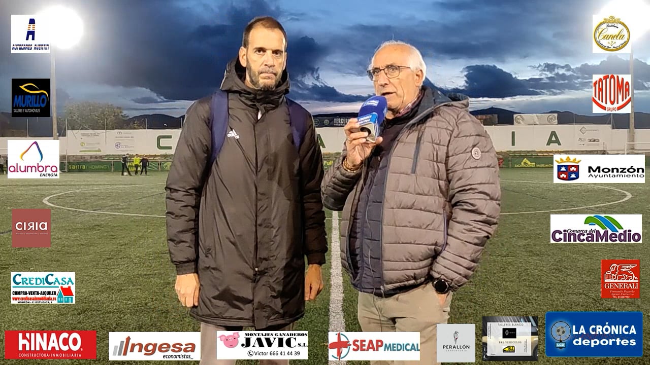 IVAN BALLESTERO (Entrenador La Almunia) La Almunia de Doña Godina 1-4 At.Monzón Alumbra / J 11 / 3ª RFEF