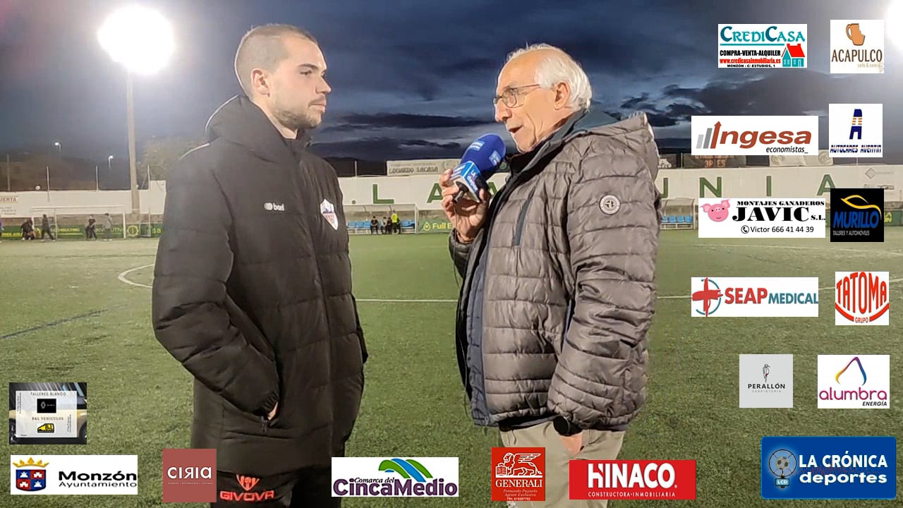 PABLO  BERNARDEZ (Jugador Monzón) La Almunia de Doña Godina 1-4 At.Monzón  Alumbra / J 11 / 3ª RFEF