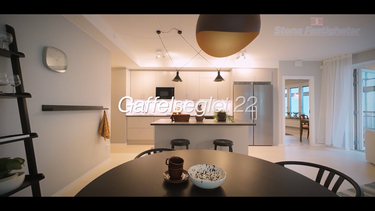 3 rum Lägenhet på Gaffelseglet 22, lgh 1-1101 Juno Vega Haninge kommun - video