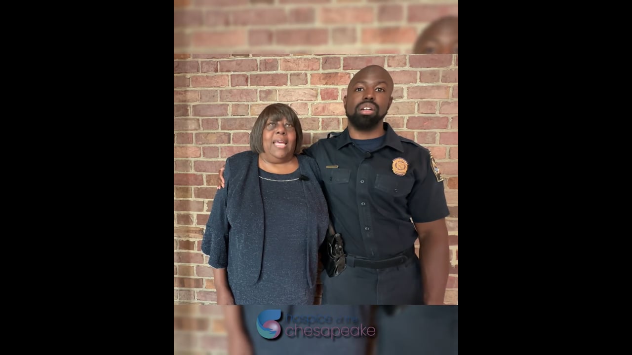 Sarah Wright shares her hospice story at Sip & Savor: A Taste of Prince George's County