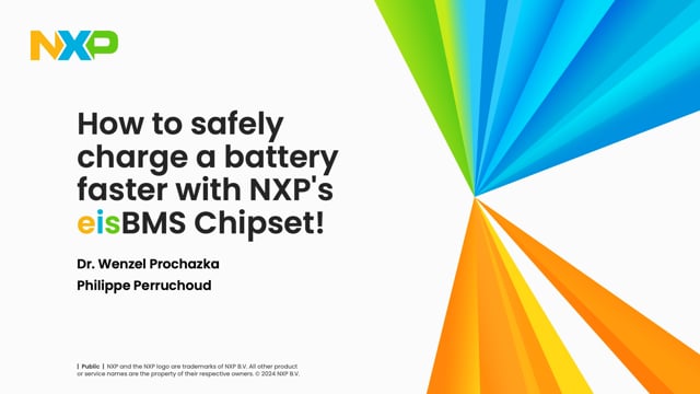 How to safely charge a battery faster with NXP’s eisBMS Chipset